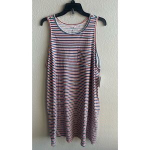 ❤️Sonoma Striped Tank Dress NWT
